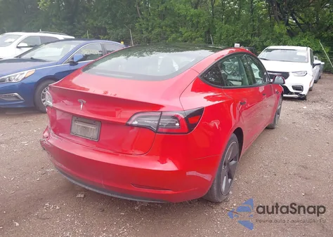 2023 Tesla Model 3 Rear-Wheel Drive from USA, damaged, VIN 5YJ3E1EA1PF437667